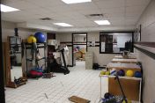 Alumni Colesium Athletic Training Room Taping Area