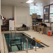 Hydrotherapy Area in Bobby Barton Athletic Training Room